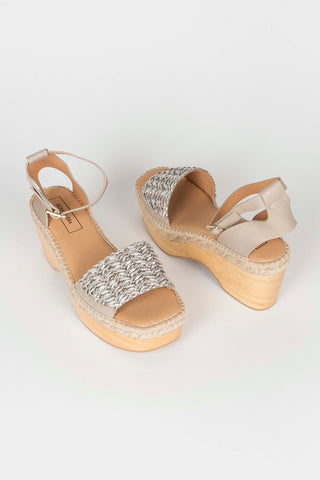 SANDALIA MADERA NUDE