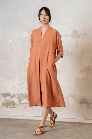 VESTIDO KIMONO TEJA