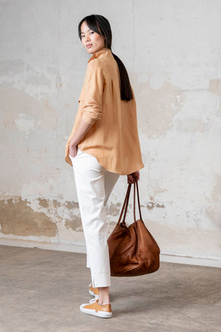 Zapatilla Dominique camel