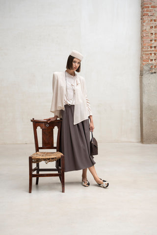 Sombrero casquete Tera arena | Rivera x Alexia Álvarez de Toledo