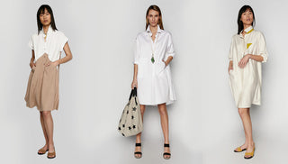 Women’s shirt dress and styling ideas
