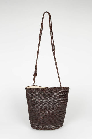 Braided brown Selune bag