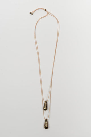 Collar Luneria Latón