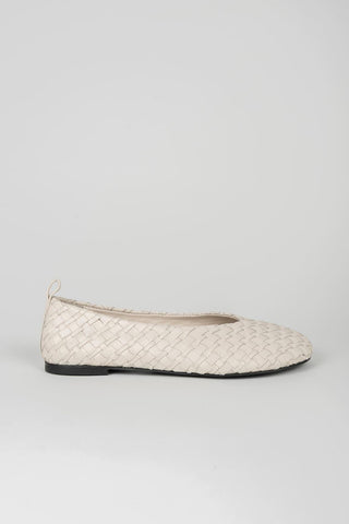 Nerisa Ecru Ballet Flats