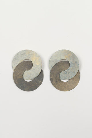 Pendientes Isela plateados FL Private Collection