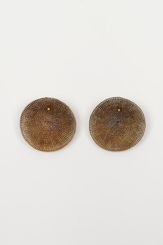 Pendientes malla Virea tornasolado