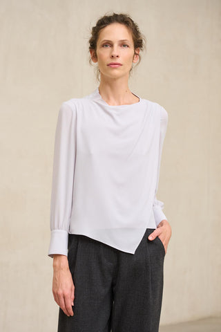 Blusa Fabia gris claro