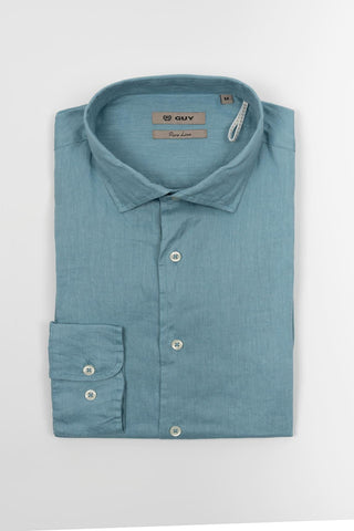 Turquoise Guy shirt