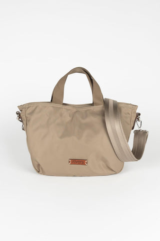 Lyra Mini khaki nylon bag