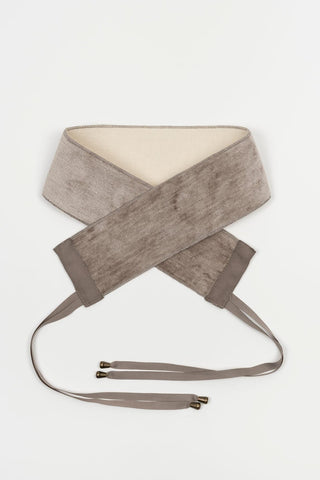 Verna silver sash