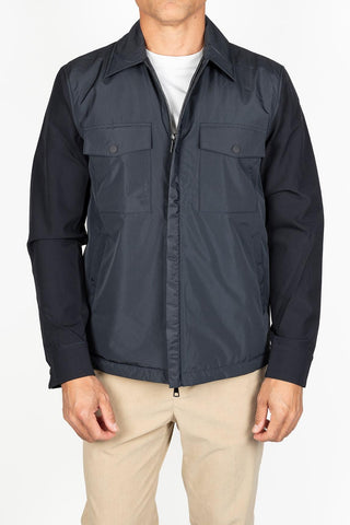 Tamvero overshirt in navy