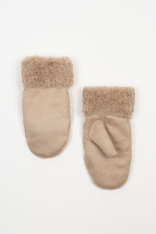 Sovea beige oven mitts