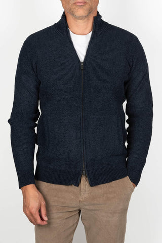 Chaqueta de punto Lindor azul marino