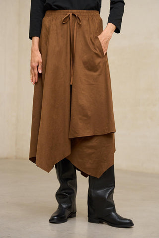 Falda Maia camel