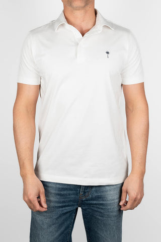 Semsi white Guy polo shirt