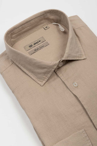 CAMISA ALLEY DOCKS BEIGE