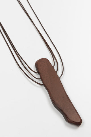 COLLAR MARRON