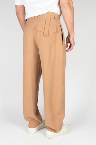 Rivera camel trousers