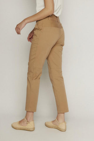 Jacy camel pants