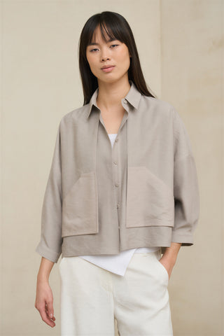 Chaqueta Lise piedra