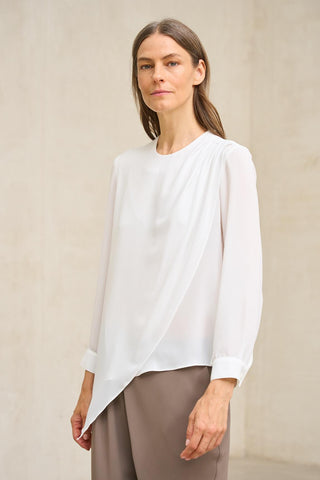 White Ganja Blouse