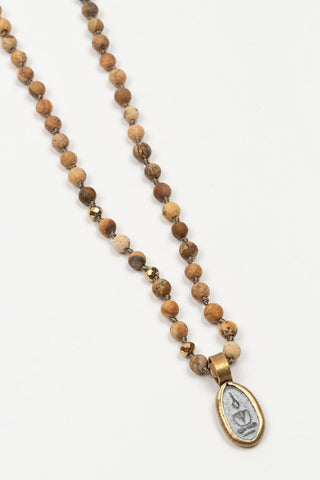 Zenvy sand necklace