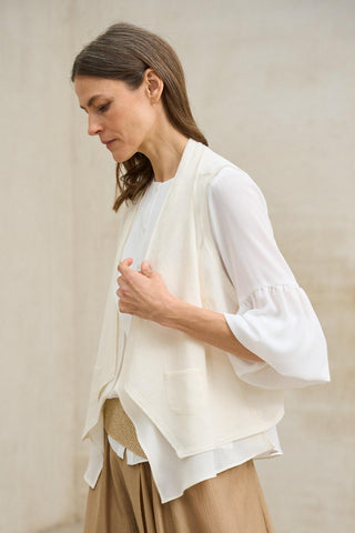 Chaleco Érine beige