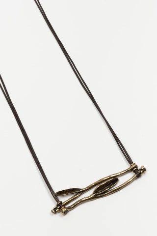 Collar Ceva latón