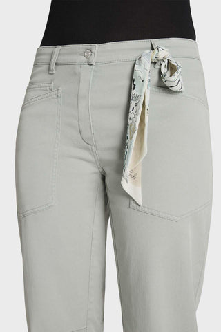 Pantalón Cambio O-Shape Cropped Ocean