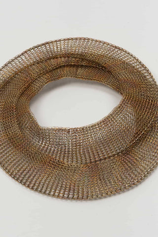 Collar Névora Rivera plateado