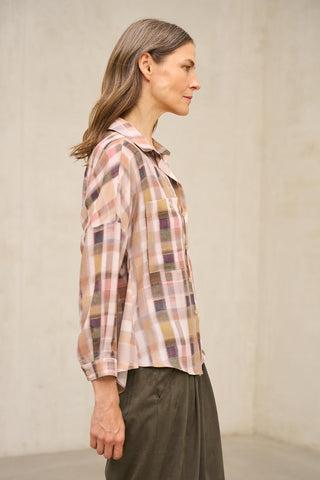 Regina plaid shirt