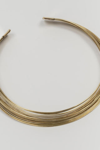 Lurea brass necklace