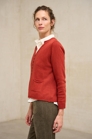Zerano rust cardigan