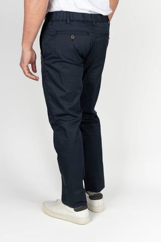 Pantalón My Myths azul marino con cordón y cintura elástica