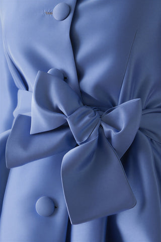 Medium blue Odelia trench dress