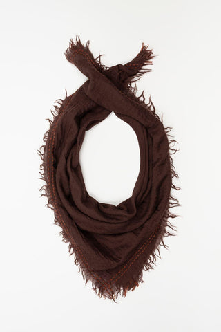 Brown Dareva Scarf
