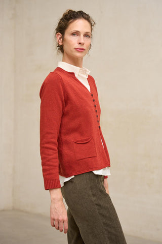 Zerano rust cardigan