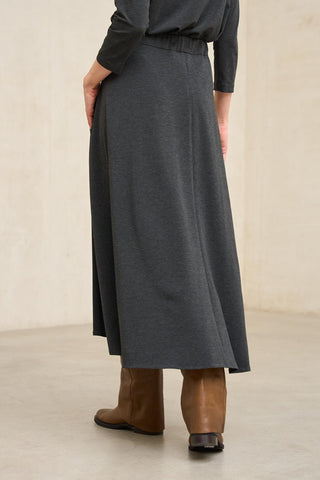 Maela charcoal gray skirt