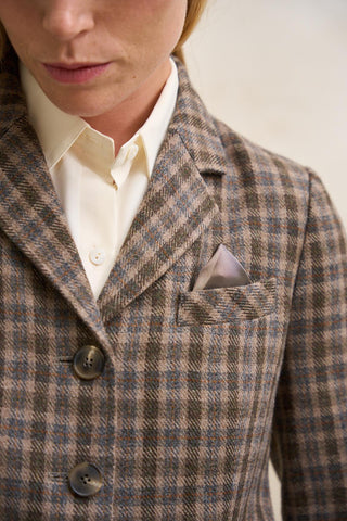 Chaqueta Tazzi cuadros