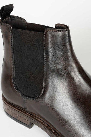 Vesta Brown Ankle Boots