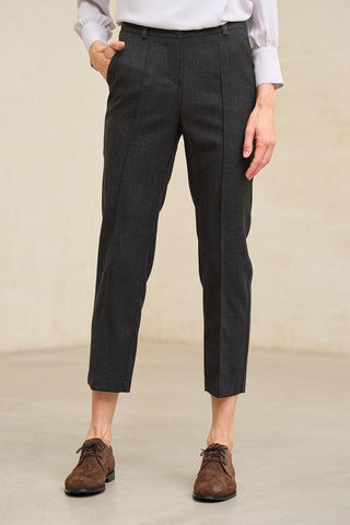 Leto charcoal gray pants