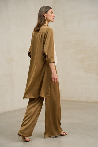 Náyade gold Long Blazer