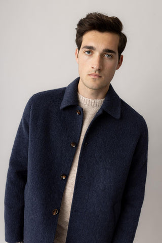 Mos Mosh Vardek Navy Coat