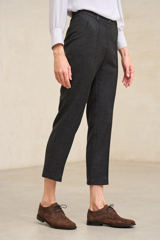 Leto charcoal gray pants