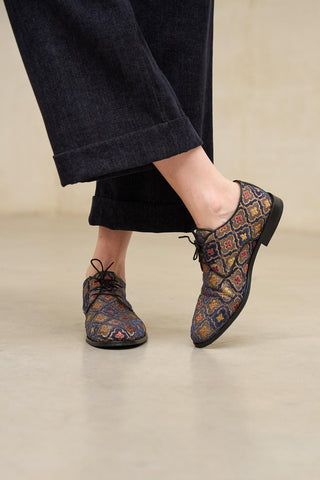 Zapato Bruno azul