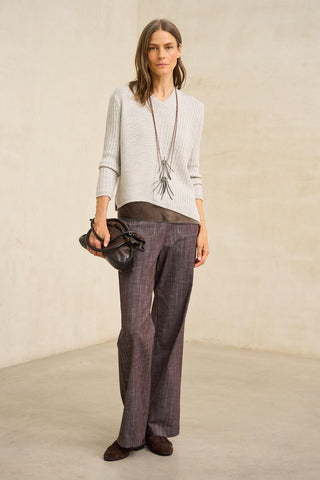 Xena brown denim pants
