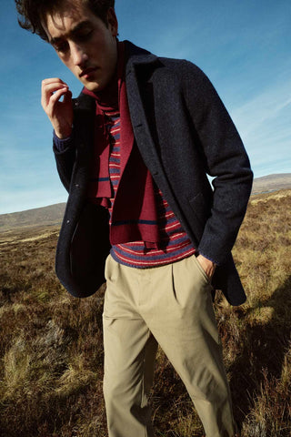 Mos Mosh Vardek Navy Coat