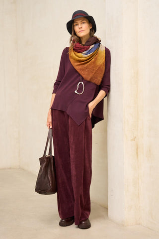 Burgundy Érval Trousers