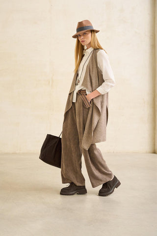 Érval taupe trousers