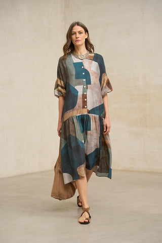 Vestido Elvina estampado